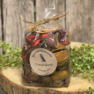 Orange Burst Bowl Filler 6oz - The Fox Decor